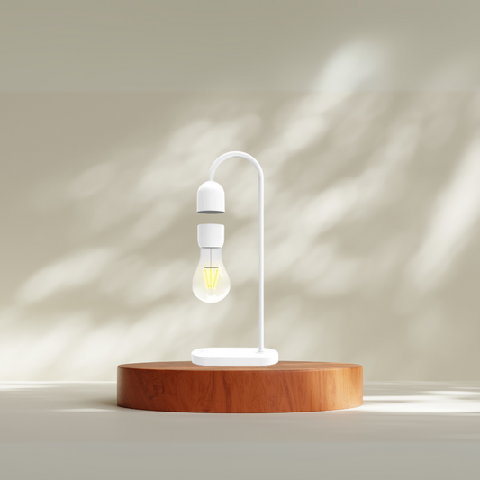 Floating LED lamp for home or office decor