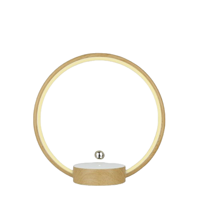 Circlo_Ring_Lamp_Electro magnetic lamp. Light brown color